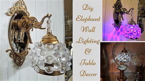 Diy Dollar Tree Wall And Table Lighting Decor Inexpensive Home Decor