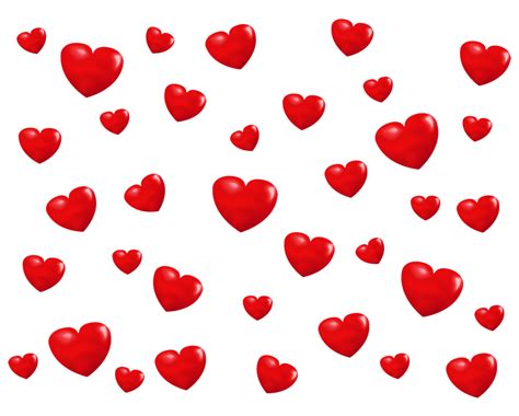 Little Hearts Overlay Transparent Png Stickpng