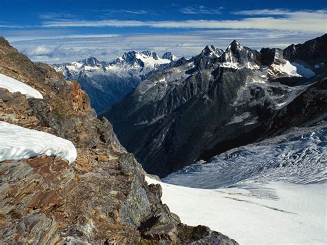 Illecillewaet Glacier British Columbia Canada Mountains