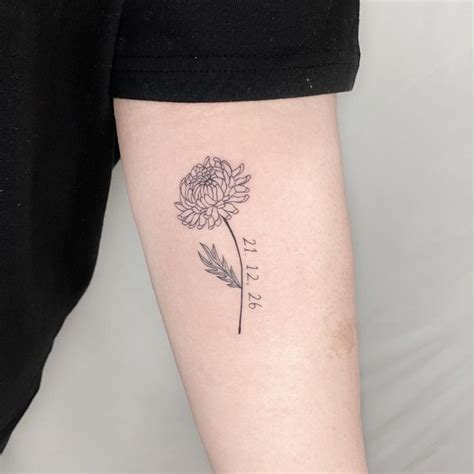 May Month Flower Tattoo