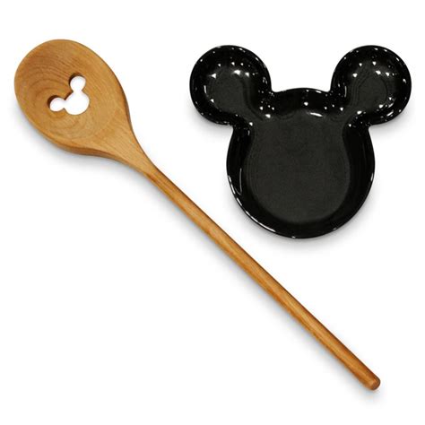 Mickey Mouse Spoon And Spoon Rest Set Disney Eats Available Online