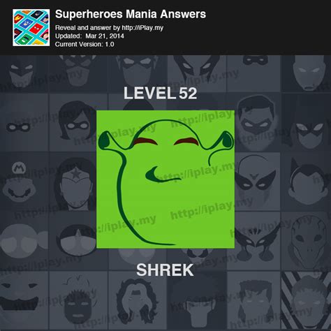 Guys its someone else i think someone grief this section. Superheroes Mania Answers | iPlay.my