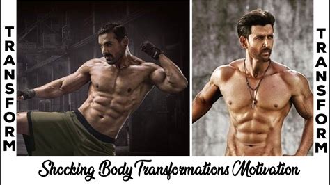 top 5 bollywood actors with their shocking body transformations motivation youtube