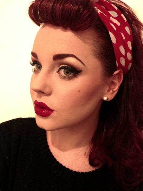 Make Up Retro Hairstyles Vintage Hairstyles Greaser Girl