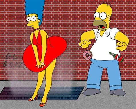 Les Simpson Parodient Marilyn Divine Marilyn Monroe Marge Simpson Simpsons Art Homer And Marge