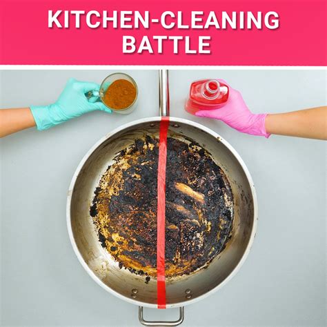 Cleaning A Frying Pan Has Never Been Easier Frying Pan Kitchenware Clever Way Of Looking