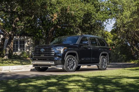 New 2023 Toyota Sequoia Full Size Suv Comes Standard With Hybrid I