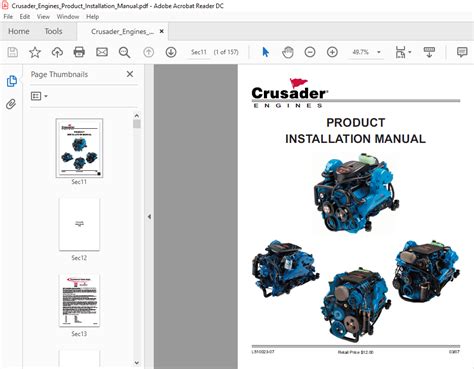 Crusader Engines Product Installation Manual Pdf Download