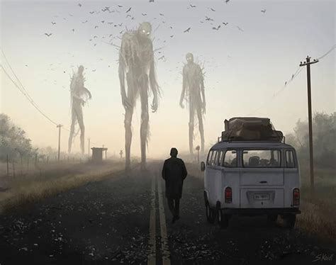 This Artist Creates Disturbing Artwork That Resembles Horror Movies 37
