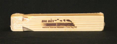 Union Pacific Big Boy 4 Tone Wooden Train Whistle National Railroad