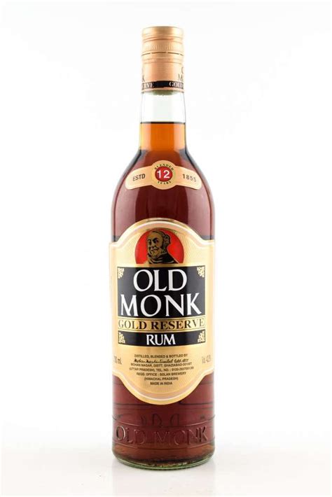 Old Monk Rum Gold Reserve 12 Jahre Bei Home Of Malts Jetzt Entdecken