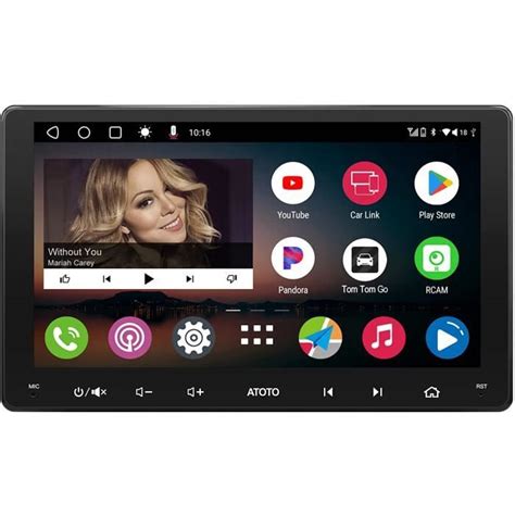 Pouces Atoto A Pf Double Din Android Autoradio Carplay Sans Fil