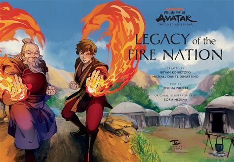 Avatar The Last Airbender Legacy Of The Fire Nation Book By Joshua Pruett Sora Medina
