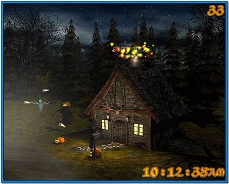 3d Spooky Halloween Screensaver Download Screensaversbiz