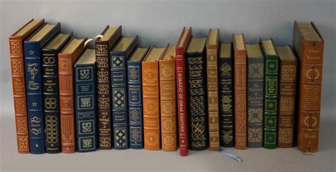 Sold Price Easton Press Volumes From 100 Greatest Books Ever Written Series Plus Hubbard