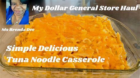 Simple Delicious Tuna Noodle Casserole Spending Time In The Kitchen