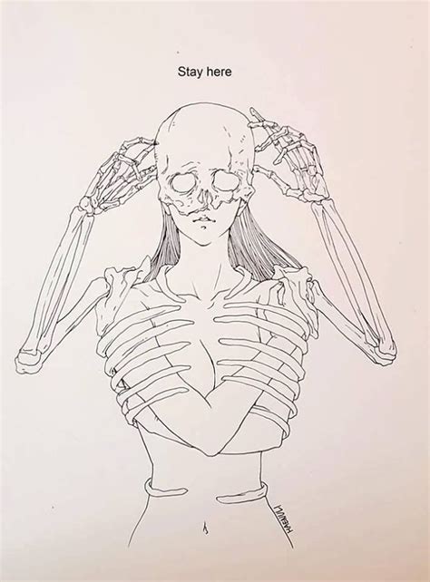 15張女設計師為了要治療自己的憂鬱症所畫出的「死神戀愛漫畫」！ 照片 Produção De Arte Arte De
