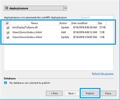 Deploying Asp Net Mvc Web Application To Azure Through Microsoft Visual Studio