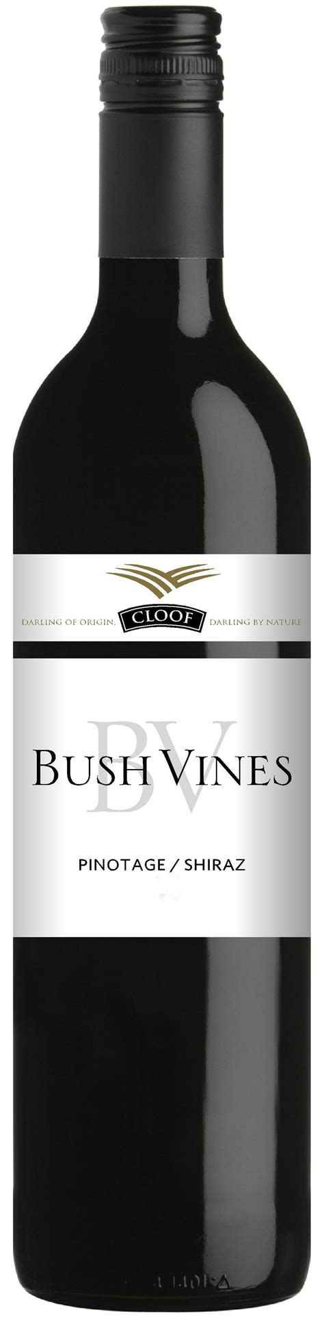 Купить Красное сухое вино Cloof Bush Vines Pinotage Shiraz 2017 Клуф Буш Вайнз Пинотаж Шираз