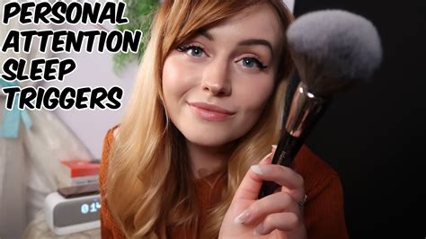 [asmr] personal attention for the perfect sleep four sleep triggering tools youtube
