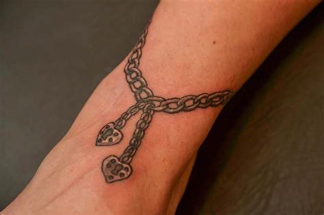 Cool Bracelet Tattoo For Men Wrist Tattoos For Women Chain Tattoo