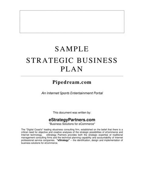 Free 9 Strategic Sales Plan Templates In Pdf Ms Word