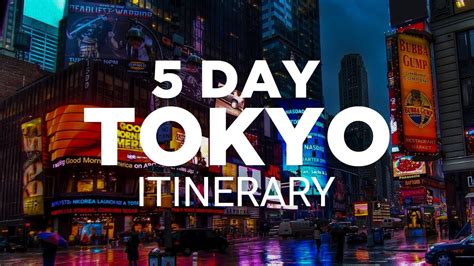 Tokyo 5 Day Itinerary Your Perfect Travel Guide For A 5 Day Trip