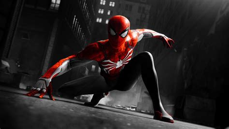 1360x768 Black And Red Spiderman 4k Laptop Hd Hd 4k Wallpapers Images