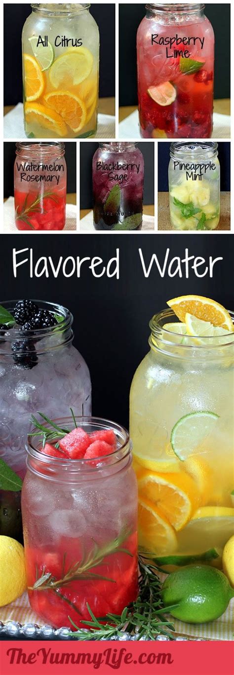 Fruit And Herb Flavored Water