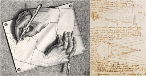 Leonardo Da Vinci Drawings Hands