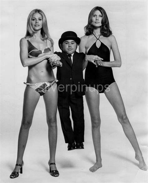 Orig 1974 Bond Girls Britt Ekland Maud Adams Sexy Swimsuits “the
