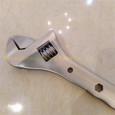 China Stainless Steel Adjustable Spanner Hand Tools 10 Ss 304 Ss 420