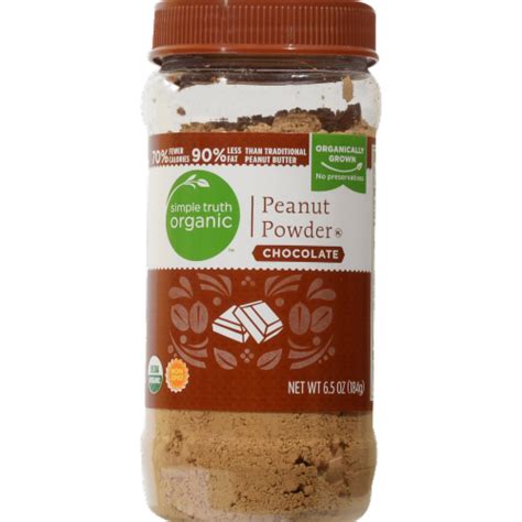 Simple Truth Organic Chocolate Peanut Powder 65 Oz Fred Meyer