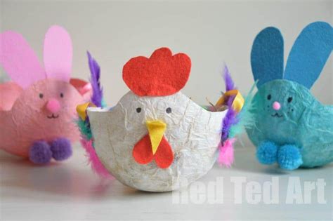 21 Easter Chick Crafts For Kids Red Ted Arts Blog