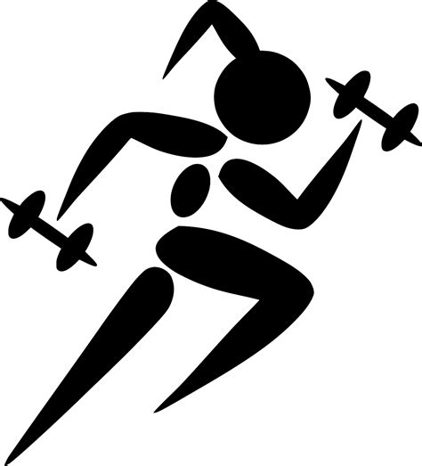 Svg Gym Exercising Girl Fitness Free Svg Image And Icon Svg Silh