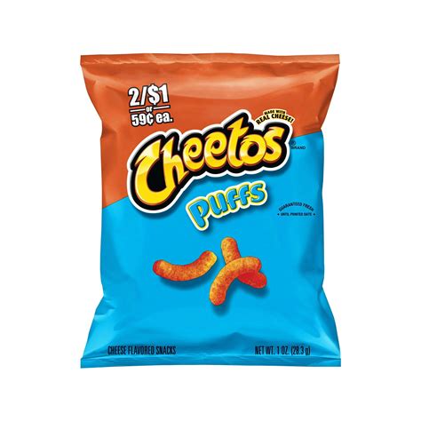 Branded Cheetos Puffs Cheese Snacks 1 Oz Ea 36 Ct Pack Of 1