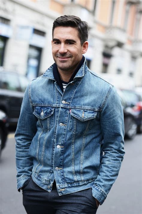 Shop over 2,200 men's denim jackets from top brands such as dsquared2, lanvin and marine serre and earn cash back from retailers such as asos, farfetch and luisaviaroma all in one place. Denim Street Style From Around The Globe - The Jeans Blog