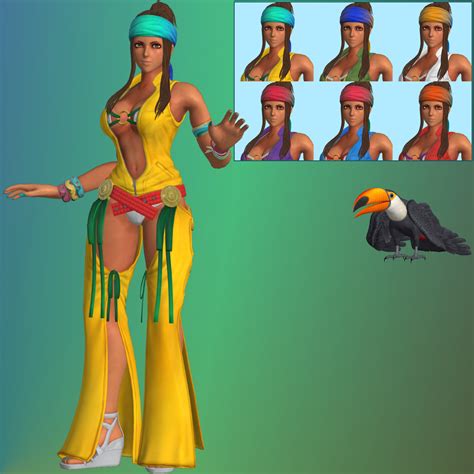 KOF XIV Zarina - XNALara XPS by PharaohIllusion on DeviantArt