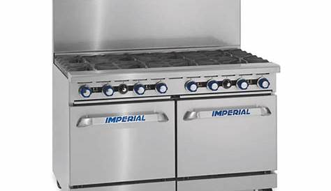 Imperial IR-6-G12 48″ Gas Range With 12″ Griddle — PROUD RESTAURANT