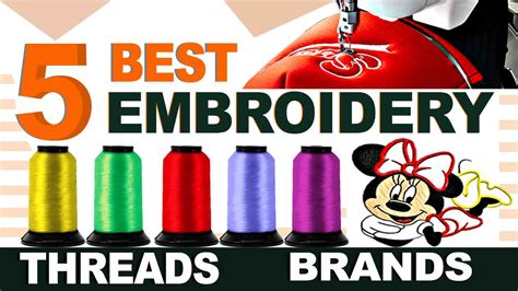 5 Best Embroidery Thread Brands Reviewed In Detail