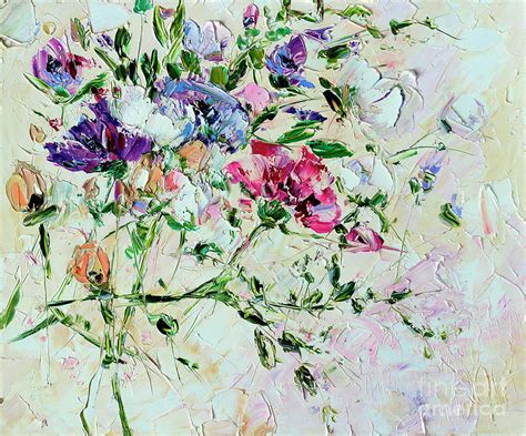 Flower Oil Painting Canvas Painting By Marina Matkina Fine Art America