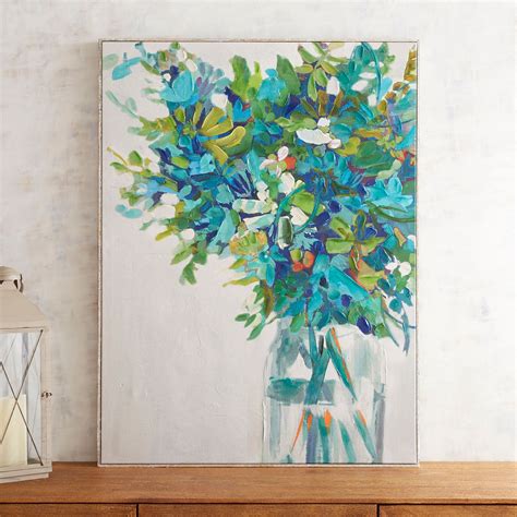 Fresh Bouquet Art Pier 1 Imports With Images Floral Wall Art Diy