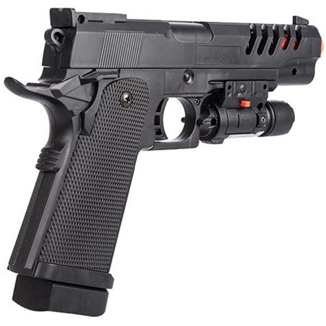 Ukarms Tactical M1911 Spring Airsoft Pistol Hand Gun W Laser Sight 6mm