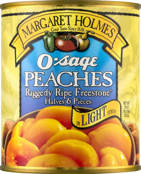 Margaret Holmes Osage Peaches In Light Syrup Margaret Holmes