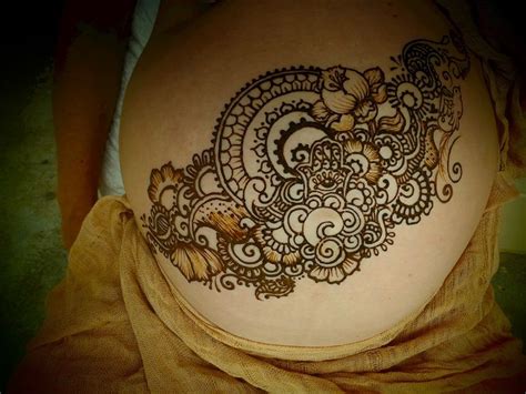 Henna Belly Blessing With Images Belly Henna Belly Painting Henna