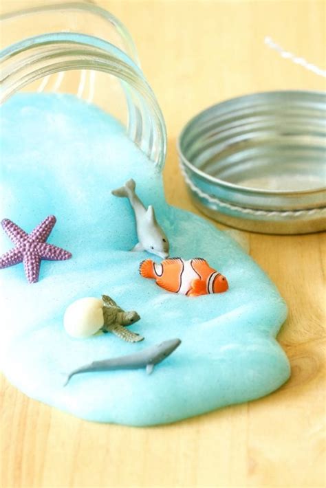 How To Make Ocean Slime All Things Mamma
