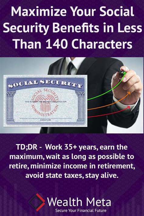 How To Maximize Your Social Security Benefits In Less Than 140