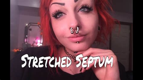 All About My Stretched Septum Emili Lucia Youtube