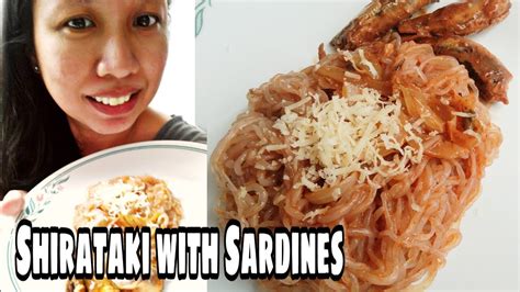 Although it's not conclusive, some studies link this particular fatty acid, technically a healthy version of trans fats, to a lower risk of certain diseases.† Shirataki with Sardines Low Carb LC Keto Easy Recipe LCIF Philippines Association | Misis B's ...