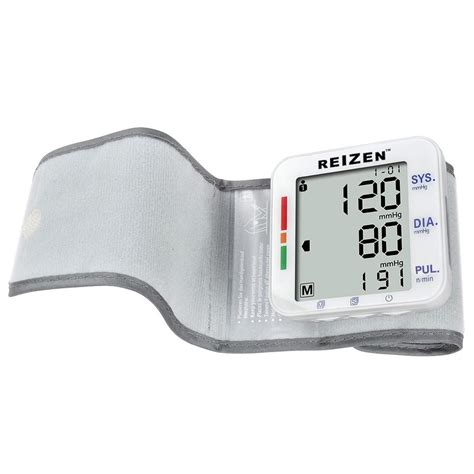 Reizen Wrist Talking Blood Pressure Monitor English